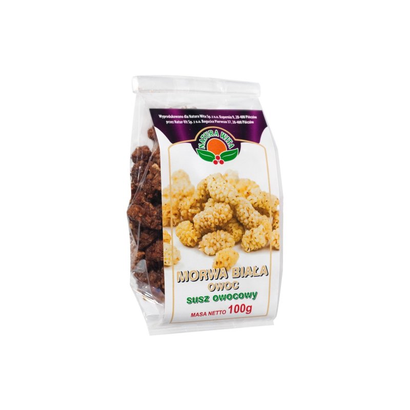 Morwa biała owoc suszony 100g Natura Wita