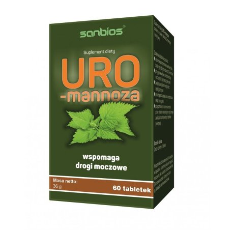 Sanbios URO-mannoza 60tabl.