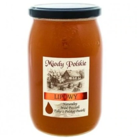 Miód lipowy 400g Miody Polskie