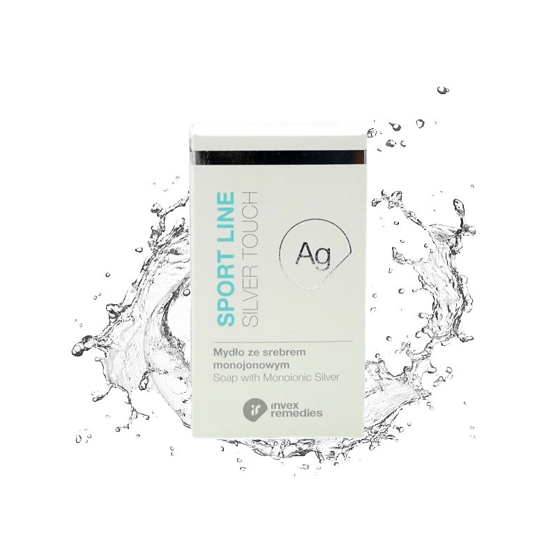 Mydło ze srebrem monojonowym Ag w kostce 100g Invex Remedies