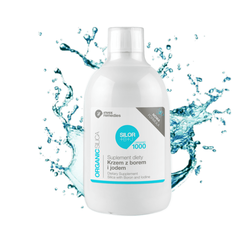 Krzem z borem i jodem SILOR+B+J 1000ml Invex Remedies