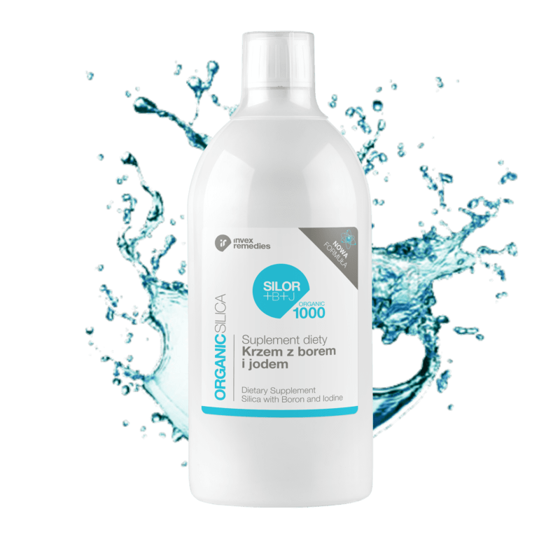 Krzem z borem i jodem SILOR+B+J 1000ml Invex Remedies
