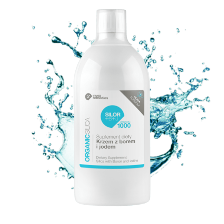 Krzem z borem i jodem SILOR+B+J 1000ml Invex Remedies