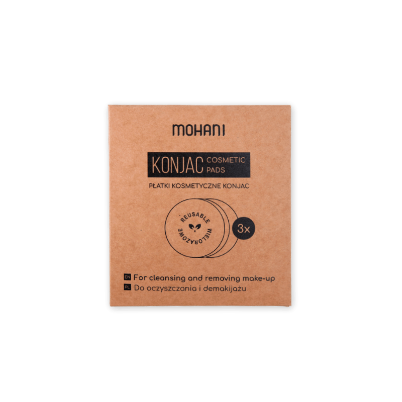 Mohani Płatki kosmetyczne konjac