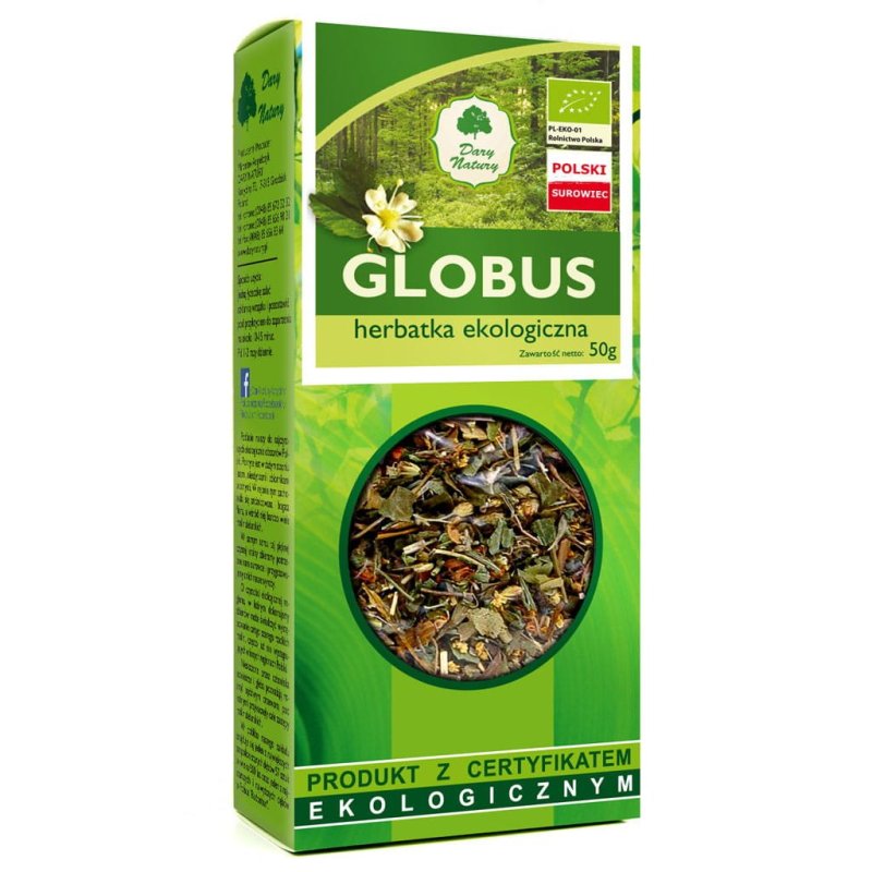 Dary Natury Herbatka Globus bio 50g