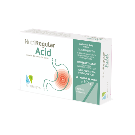 Nutrileya NutriRegular Acid 20tabl. do ssania