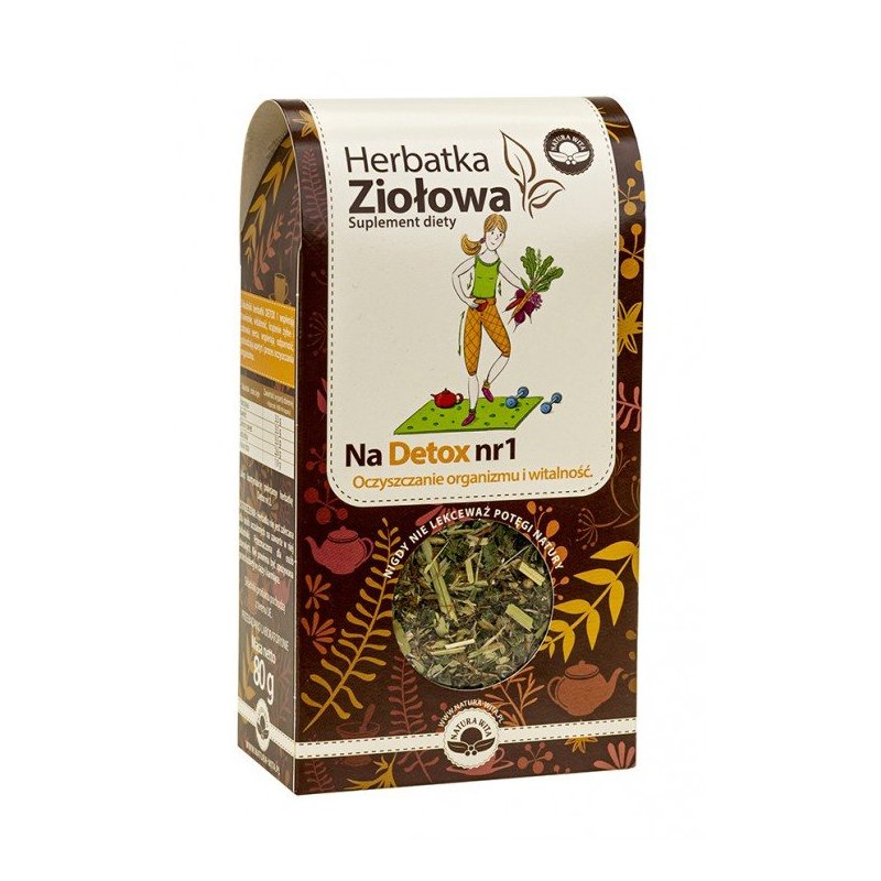 Natura-wita Herbatka ziołowa Na detox nr 1 80g