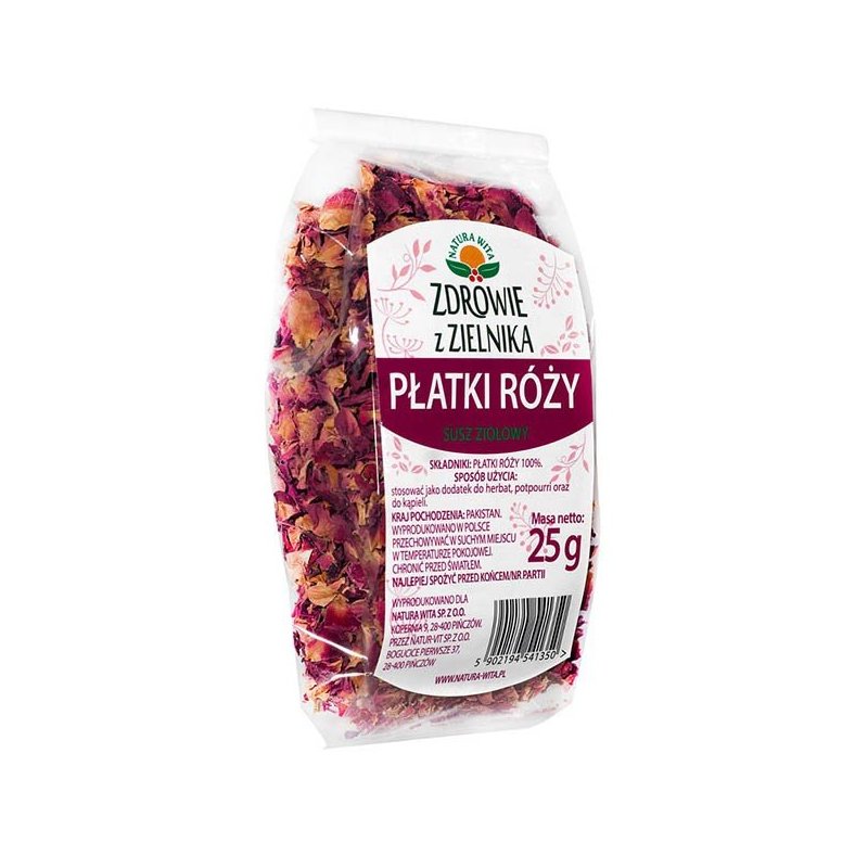 Natura-wita Róża płatki 25g