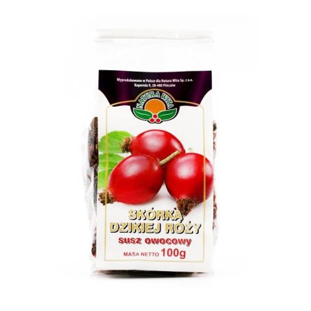 Dzika róża skórka mielona 100g Natura Wita