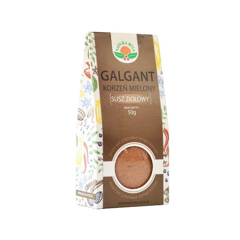 Galgant korzeń mielony 50g Natura Wita