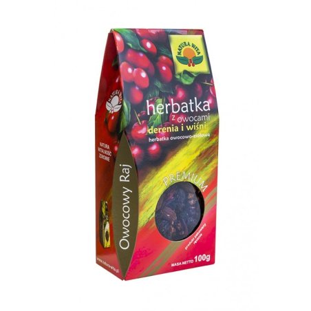 Natura-wita Herbatka z owocami derenia i wiśni 100g