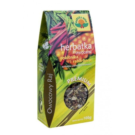 Natura-wita Herbatka z owocami rokitnika i rabarbaru 100g