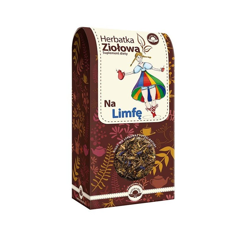 Herbatka ziołowa Na limfę 80g Natura Wita