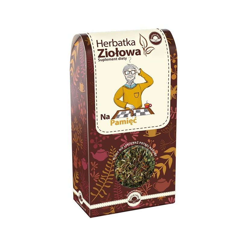 Natura-wita Herbatka ziołowa Na pamięć 100g