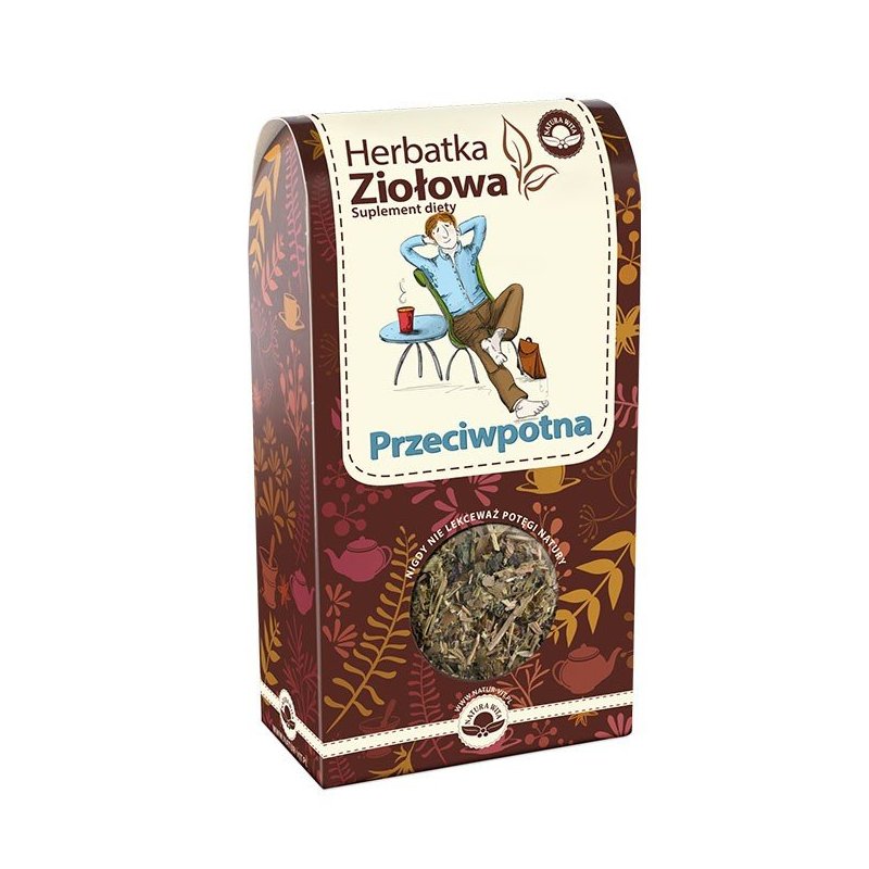 Natura-wita Herbatka ziołowa Przeciwpotna 80g