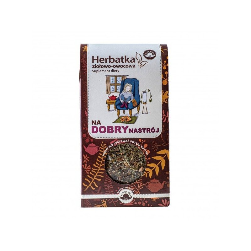 Natura-wita Herbatka ziołowo-owocowa Na dobry nastrój 100g