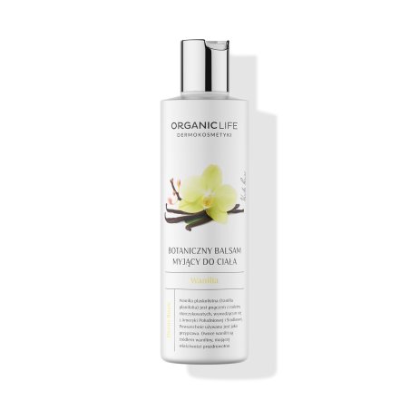 Organic Life Botaniczy balsam myjący do ciała Wanilia 250g
