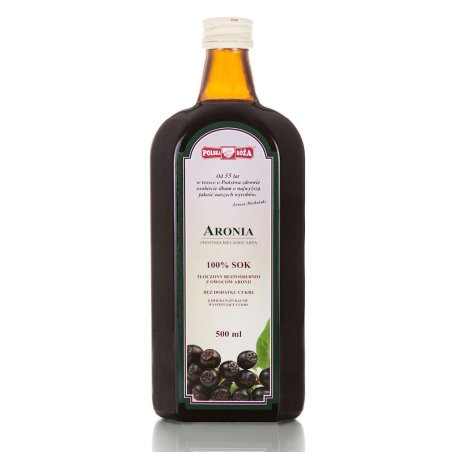 Polska Róża Sok aronia 100% bez cukru 500ml