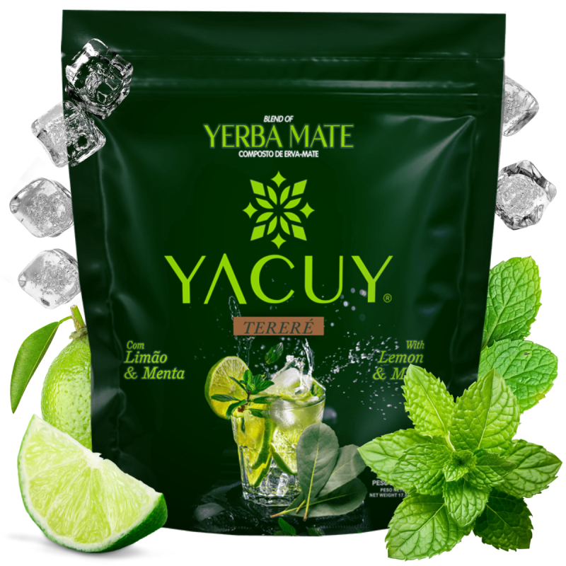 Yerba mate Yacuy Terere Lemon Menta 500g