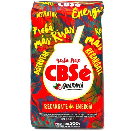 Yerba Mate CBSe Energia guarana 500g