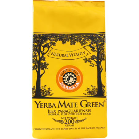 Yerba Mate Green NARANJA 200g
