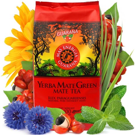 Yerba mate Green MAS ENERGIA GUARANA 200g