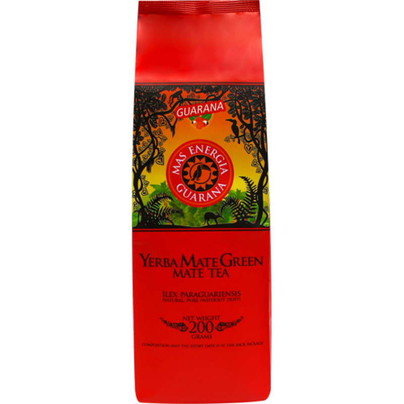 Yerba mate Green MAS ENERGIA GUARANA 200g