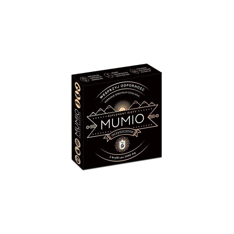 Mumio oczyczczone 200mg 60tabletek NAMI