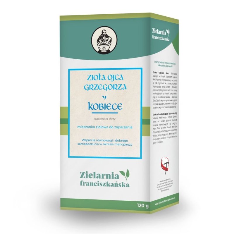 Zielarnia Franciszkańska Zioła Ojca Grzegorza Kobiece 120g