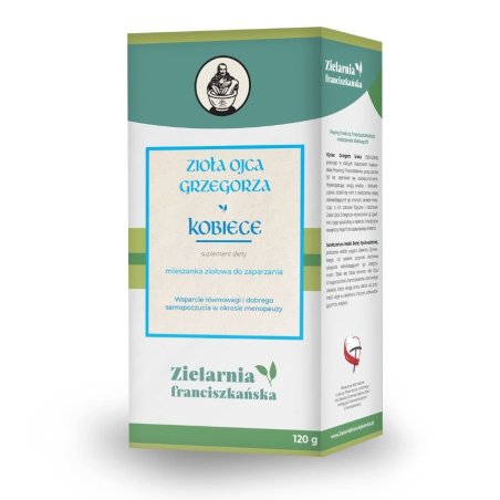 Zielarnia Franciszkańska Zioła Ojca Grzegorza Kobiece 120g
