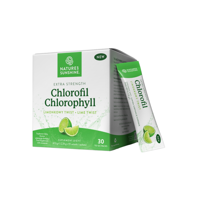Nature's Sunshine Chlorofil w saszetkach 30sasz.