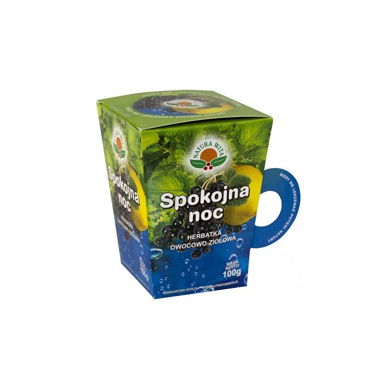 Spokojna noc herbatka owocowo-ziołowa 100g Natura Wita