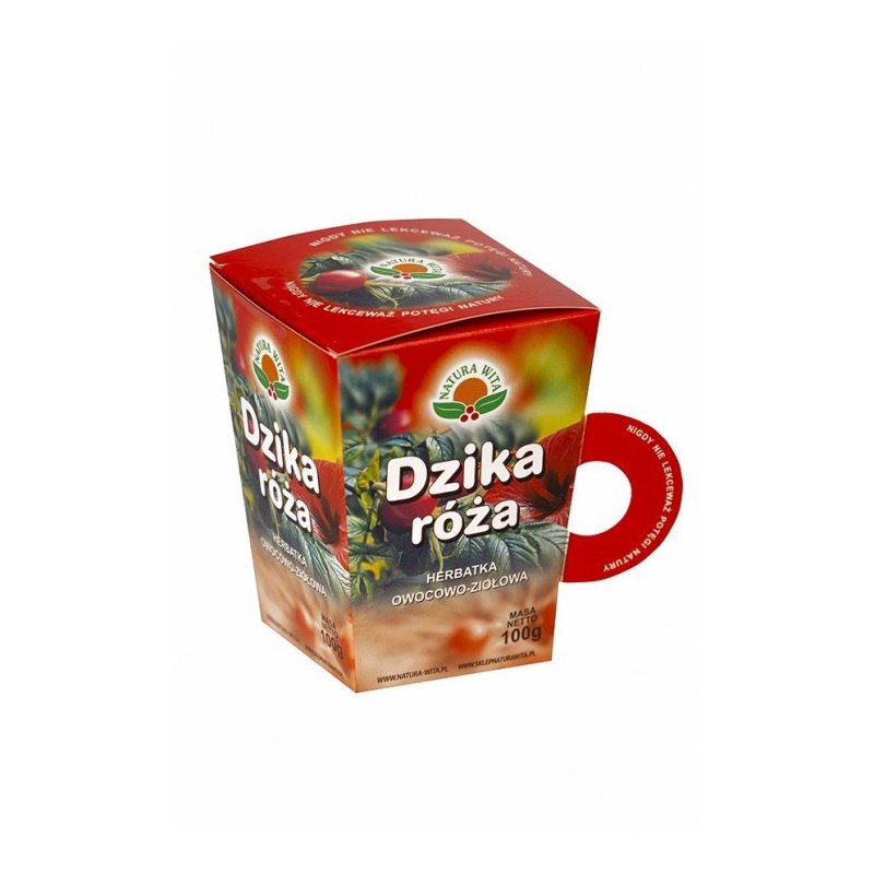 Dzika róża herbatka owocowo-ziołowa 100g Natura Wita