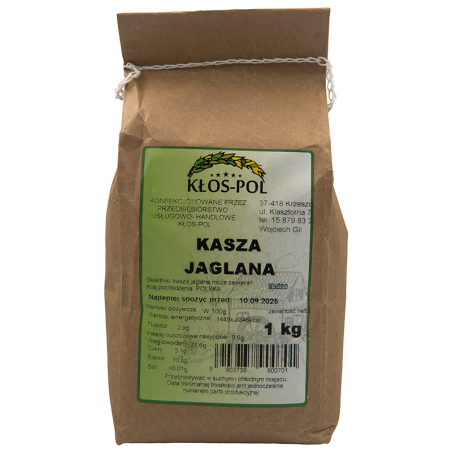 Kasza jaglana 1kg Kłos-Pol
