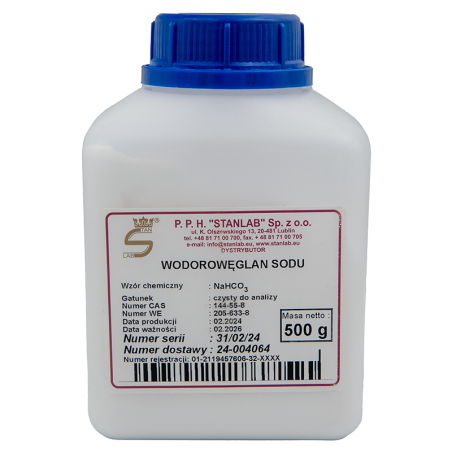 Wodorowęglan sodu (soda) 500g Stanlab