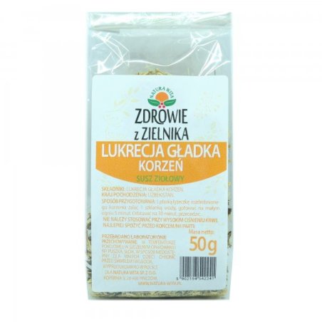 Lukrecja gładka korzeń 50g Natura Wita
