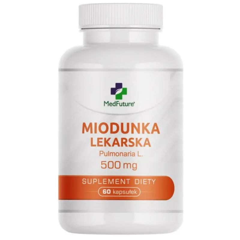MedFuture Miodunka lekarska 500mg 60kaps.