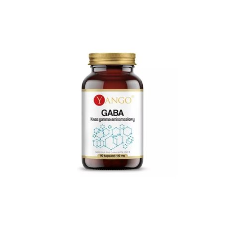 Yango Gaba kwas gamma-aminomasłowy 390mg 90kaps.