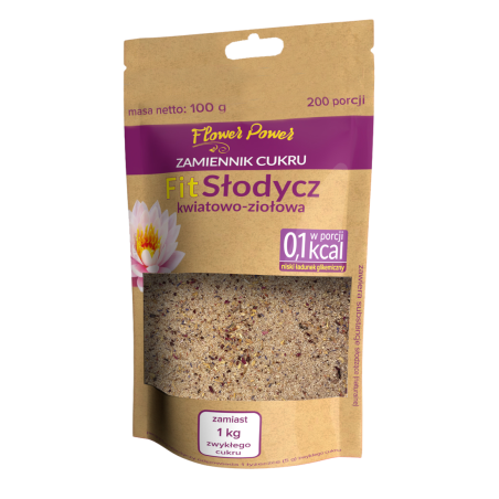 FitSłodycz kwiatowo-ziołowa 100g 200 porcji
