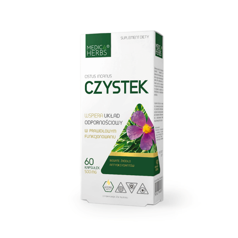 Medica Herbs Czystek 500mg 60kaps.
