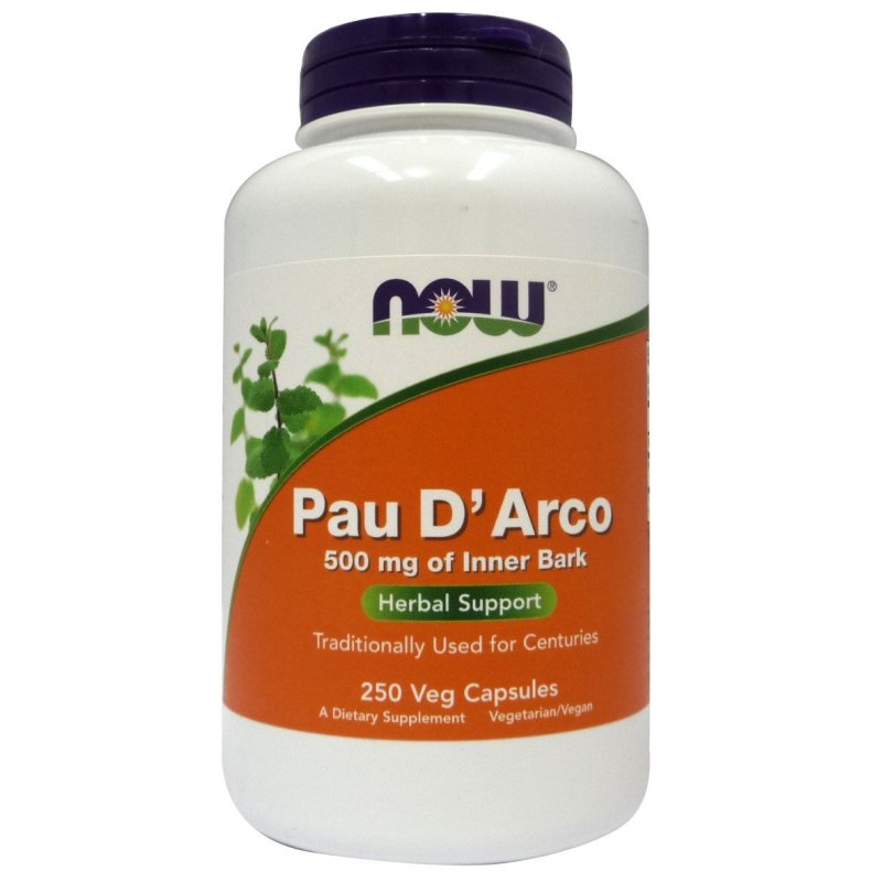Now Foods Pau d'arco 500mg 250kaps.