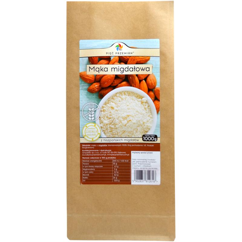 Pięć Przemian Mąka Migdałowa 1000g