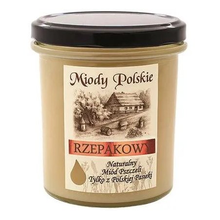Miody Polskie Miód rzepakowy 400g