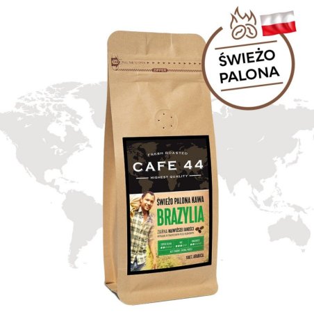 Cafe 44 (Agro mmk) Kawa ziarnista świeżo palona Brazylia 200g