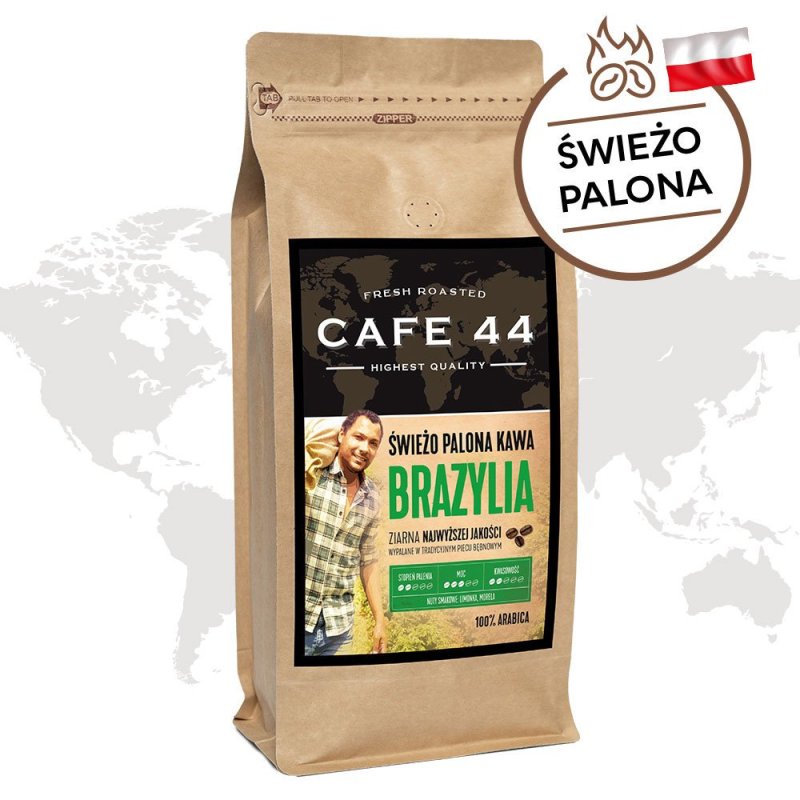 Cafe 44 (Agro mmk) Kawa świeżo palona Brazylia