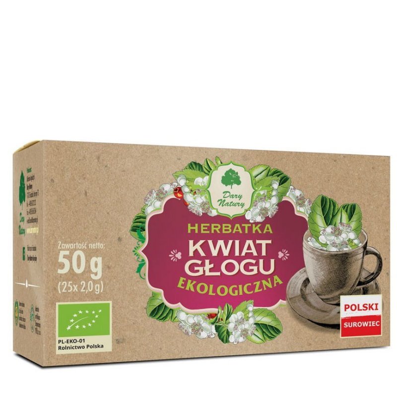 Głóg kwiat 50g Dary natury