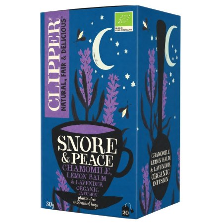 Clipper Herbatka Snore&Peace bio 20sasz.