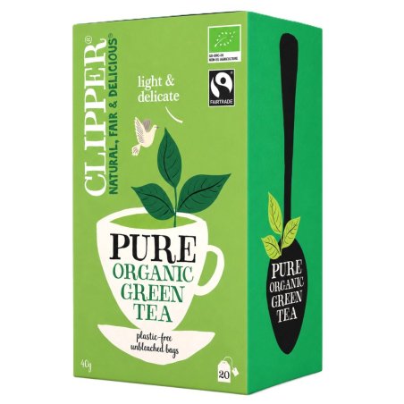 Clipper Herbata zielona bio 20sasz.