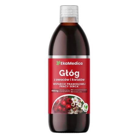 EkaMedica Głóg z owoców i kwiatów 500ml