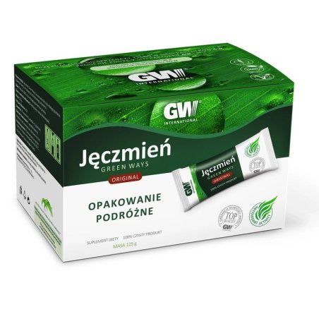 Green Ways Jęczmień bio 125g 25sasz.